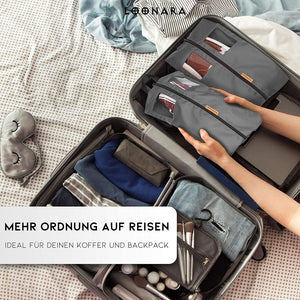 Schuhtasche Reise (2-teilig) für Koffer und Rucksack von loonara